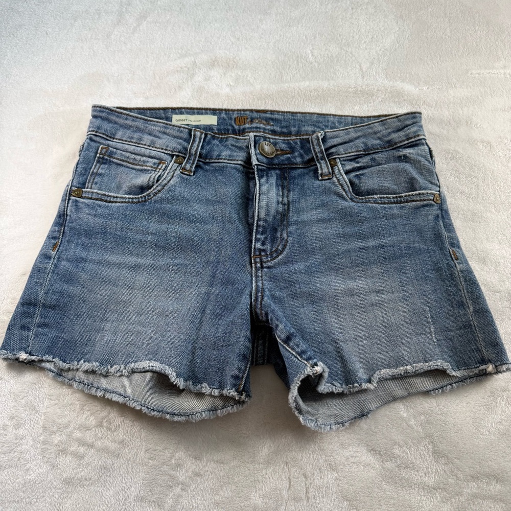 Kut from the Kloth Gidget Frey Short Light Blue Jean Shorts